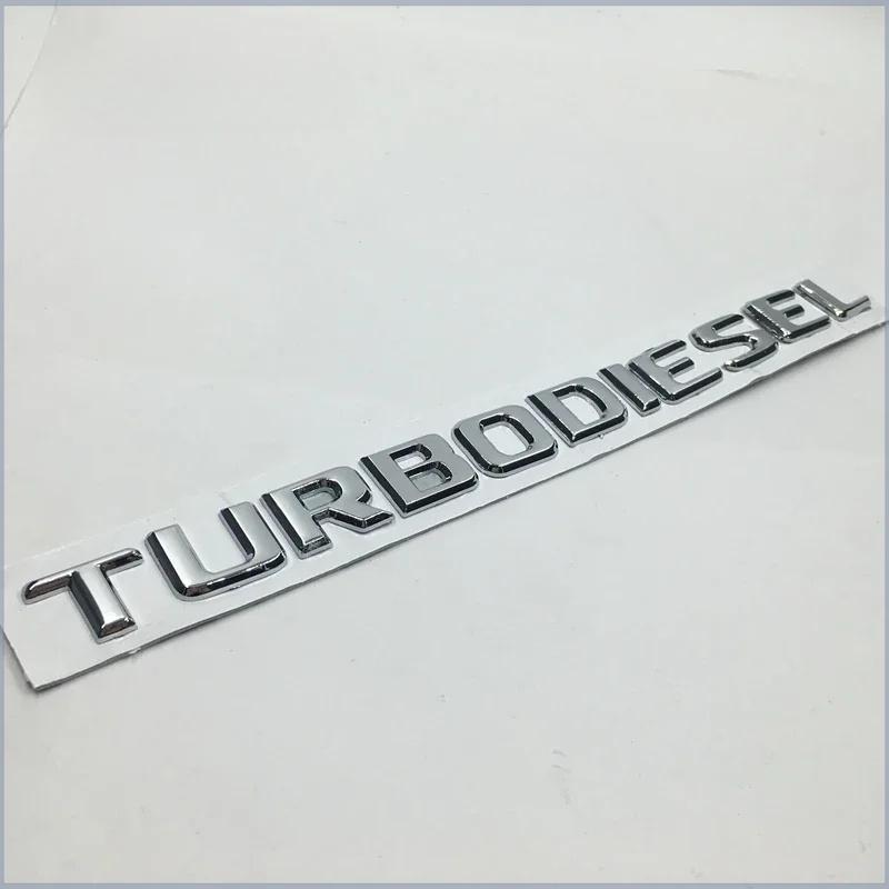 ABS Per W463 W140 W124 Turbodiesel emblema lettering marchio posteriore Bagagliaio auto logo turbo diesel adesivi Accessori