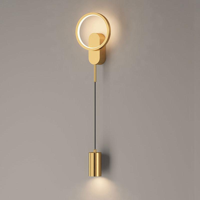 Designer Recommends Bedroom Bedside LED Wall Lamp Modern Nordic Light Luxury Minimalist Living Room Tv Background Wall Lamp