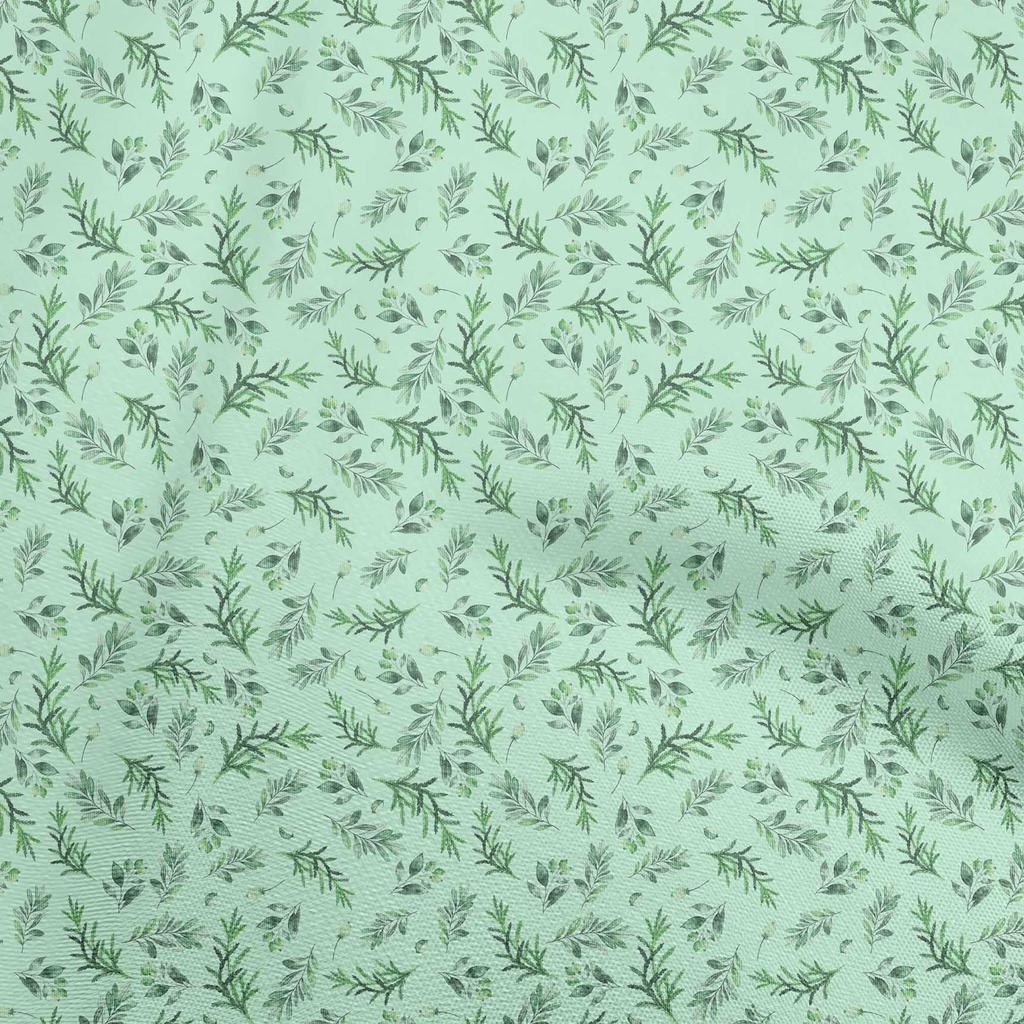 oneOone Cotton Poplin Baby Blue Fabric Tropical Sewing Material Print Fabric By The Yard 42 Inch