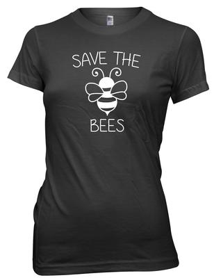 Save The Bees Funny Womens Ladies Mens Kids T Shirt