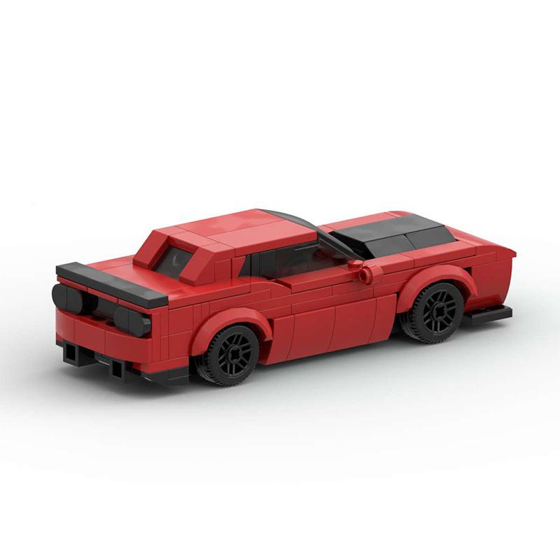 MOC Sports Car Assembly Building Blocks Racing Gift Model Educational Cross-border Toy
