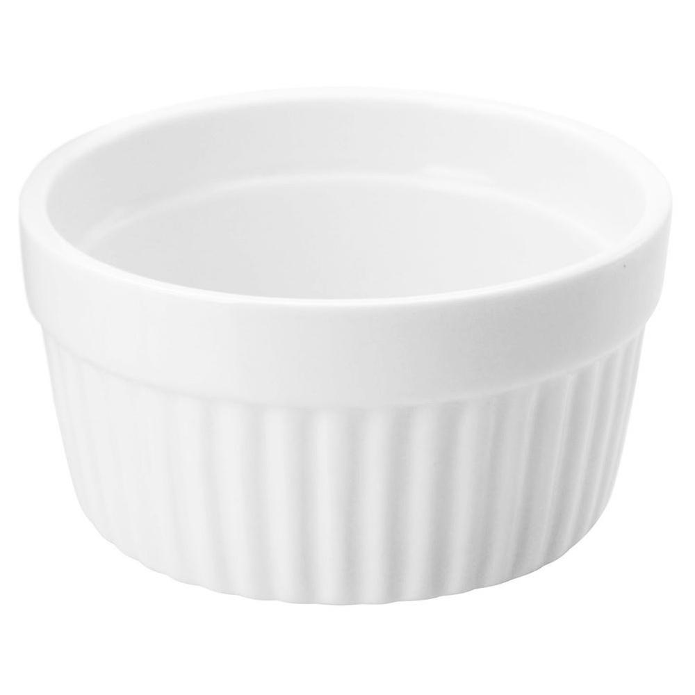 2x Ovenproof Casserole Dish, Bowl, Ceramic Ramekin, 170 ml