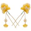 Tassel Ancient Hair Stick Pearl Hanfu Hairpin Antique Flower Hair Comb  Women