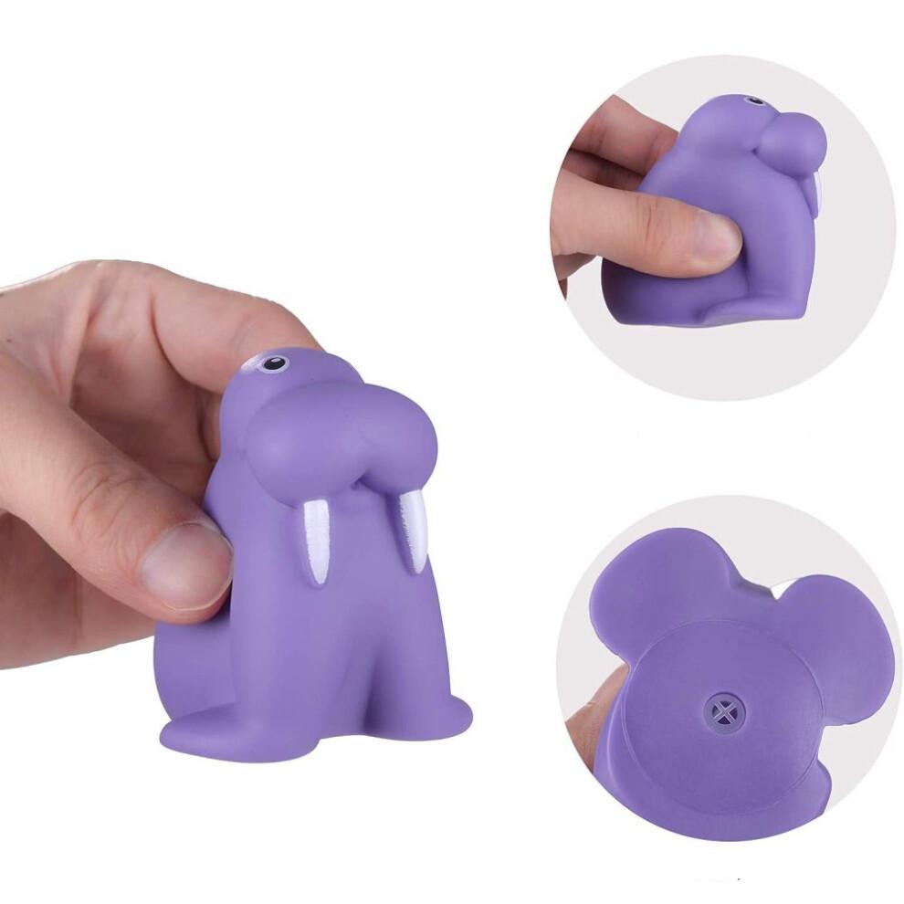 Whimsical Bath Set, Floating Animals with Color Changing Effects, Educational Bathtub Fountain for Toddlers' Imaginative Play