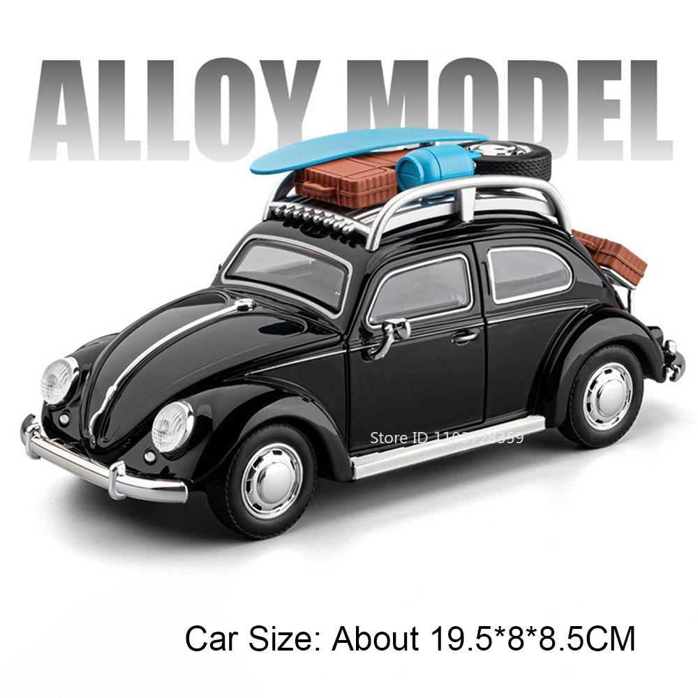 1:24 Kevers 300SL Model Speelgoed Vintage Auto's Metaal Diecast Verfijnd Interieur Schokdemping Geluid Licht Deuren Openen Decoraties