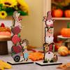 Wood Autumn Signs for  Thanksgiving Mantelpiece Embellishments for Autumn Home Garden Decors