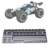 RC Tools Storage Rack Aluminum Alloy RC Screwdriver Scissors Tools Kit   with Fixing Holes