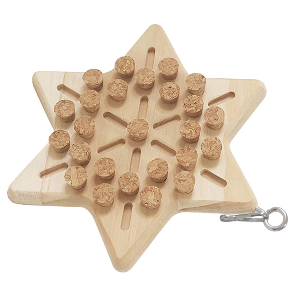 Dřevěný špalek na klování ptáků Hračka na broušení ptáků z korku Stojící bidýlko pro malé velké ptáky Příslušenství k kleci Molar Toy