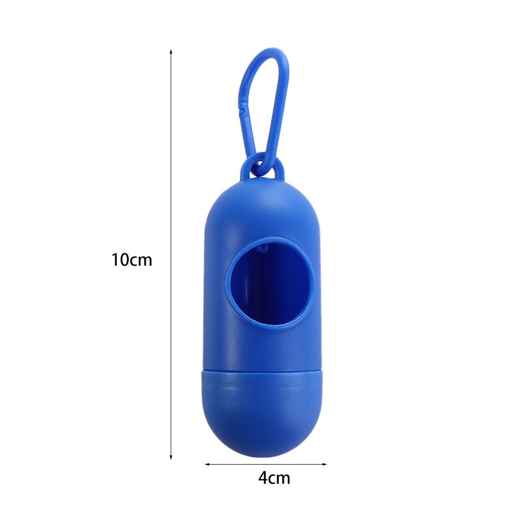 Clip Dog Poop Bags Dispenser Trash Sack Case Carrier Pet Waste Bag Holder Garbage Storag Box