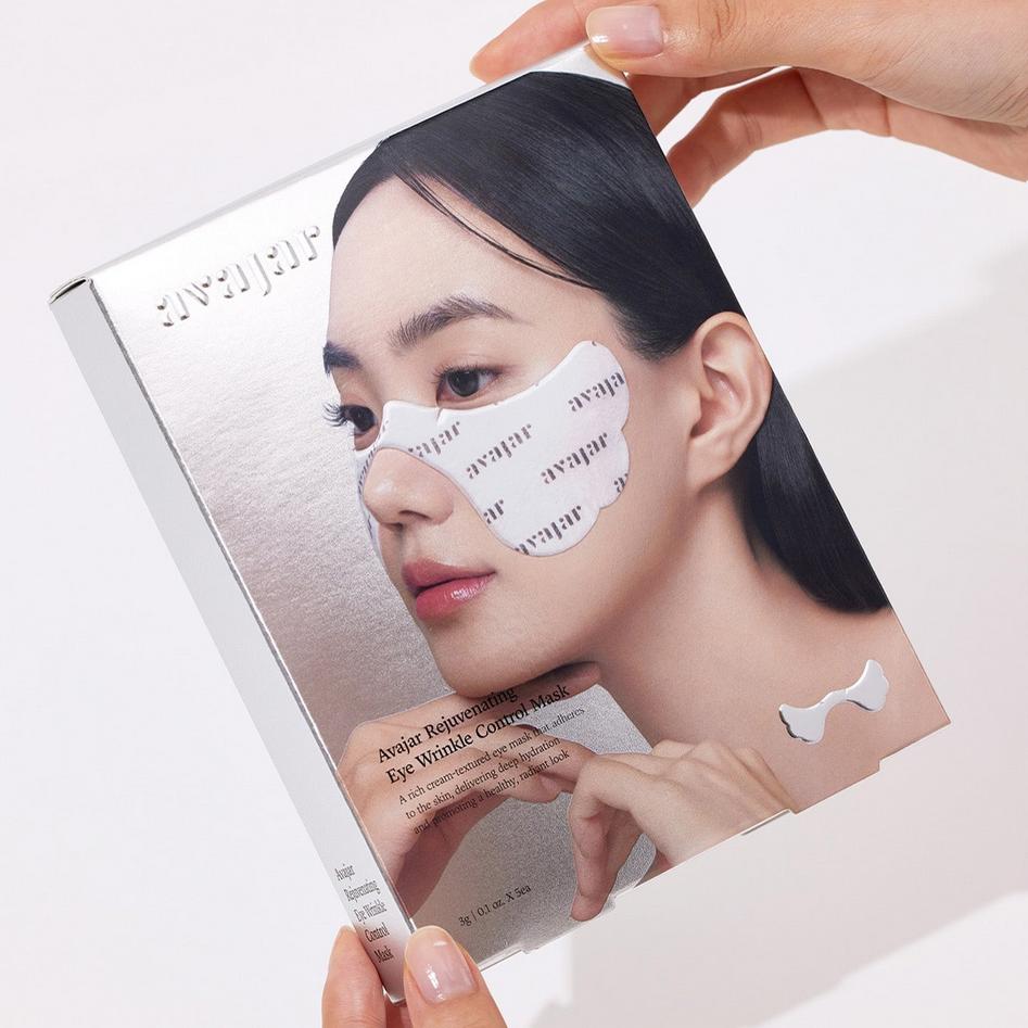 

AVAJAR] Rejuvenating Eye Wrinkle Control Mask - 1pack (5pcs)/ Anti-Aging, Moisturizing, Korean Cosmetics, Kbeauty