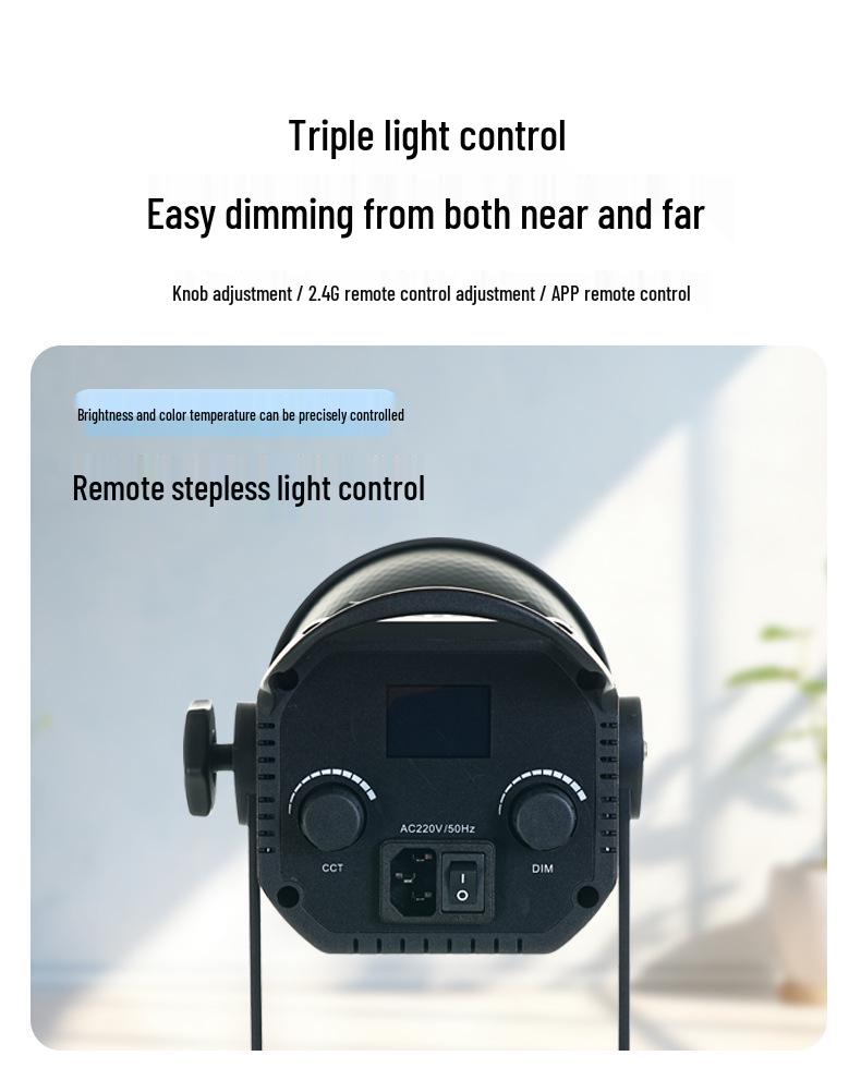 300W Jia Bei 8-Shadow Fill Light for Live Broadcasting & Photography Lighting