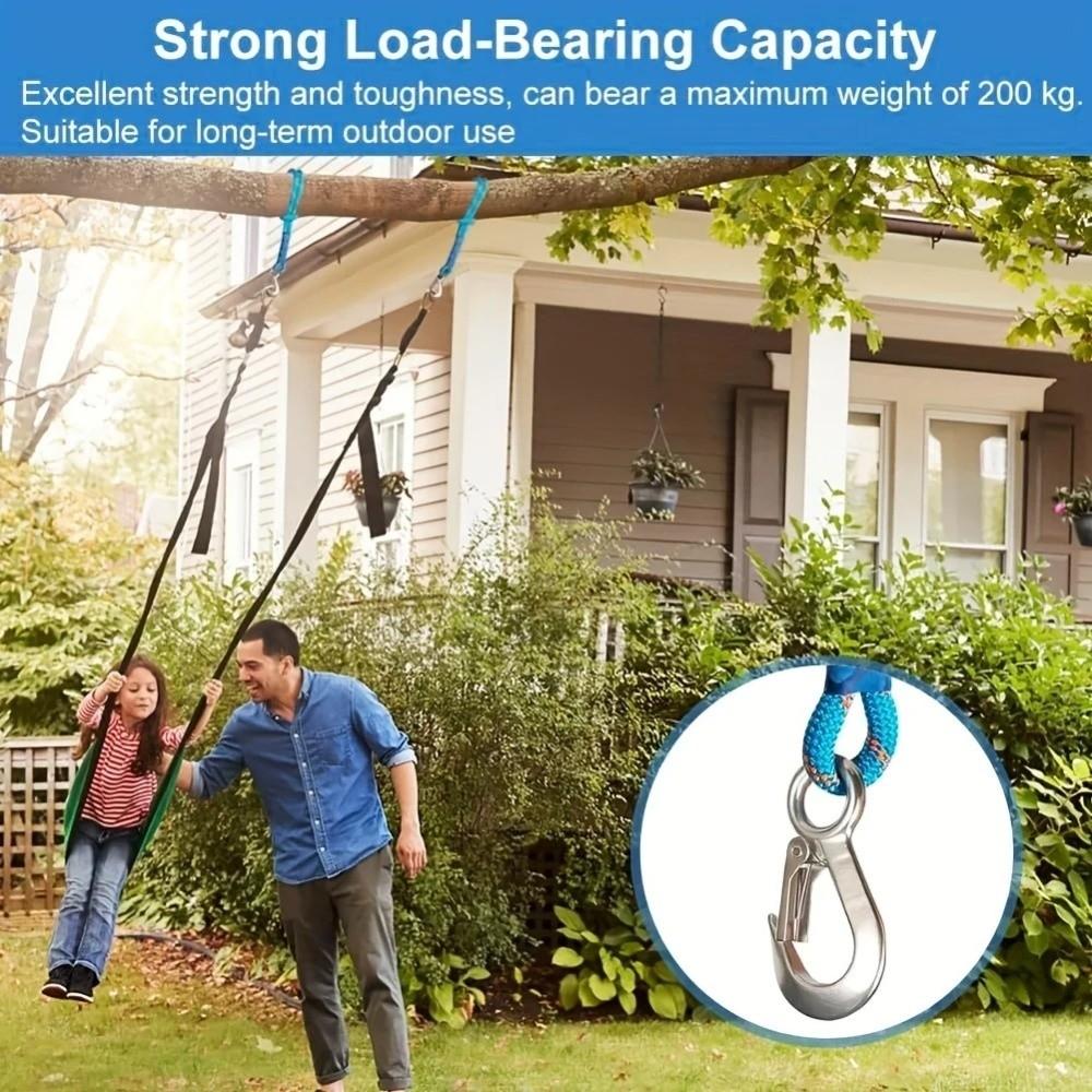 50/100/150cm Swing Hanging Rope Heavy Duty Polyester Sling  Indoor Outdoor Swing