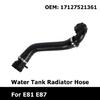 Automotive Part Accessories Car Engine Cooling System Radiator Hose Pipe for E81 E87 17127521361 Replacement Hose