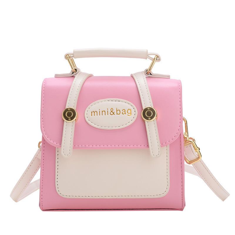 Trendy Fashionable Mini Children's Shoulder Bag Stylish Letter Print Cute Backpack