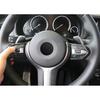 Carbon Fiber Cover Trim For BMW 3 4 Series GT Steering Wheel Button 2013-