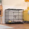Foldable Metal Dog & Cat Cage for Home, Indoor/Outdoor, Car or Rescue Use