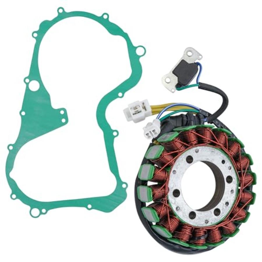 Stator and Gasket Set Compatible with Suzuki LTF300F King Quad 300 4WD for 19992002 Models Reliable Performance and Durable Con