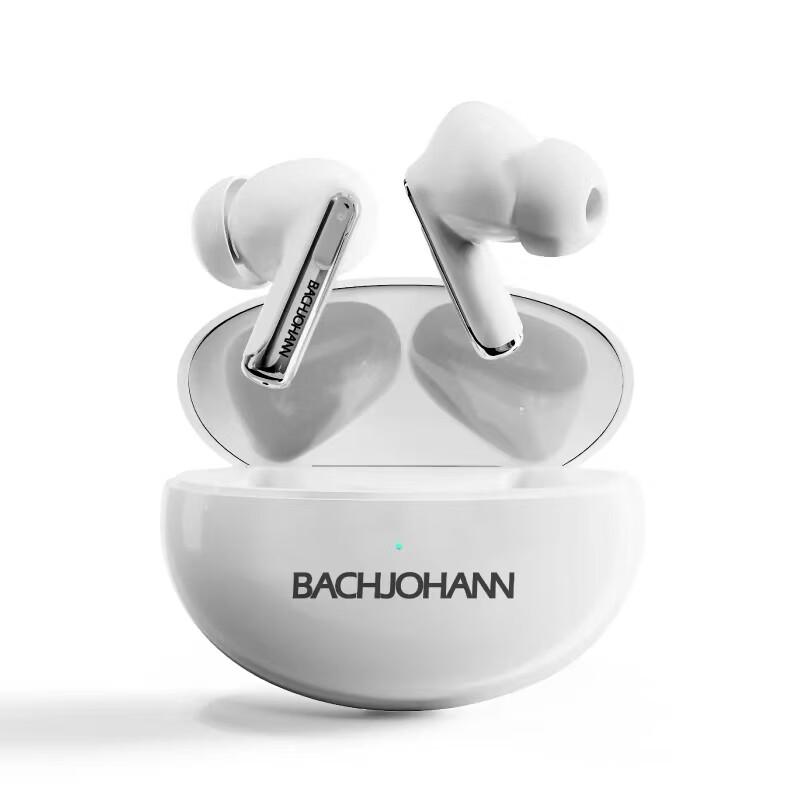 

Bach Johann T5ANC ANC Noise-Cancelling Bluetooth Earphones