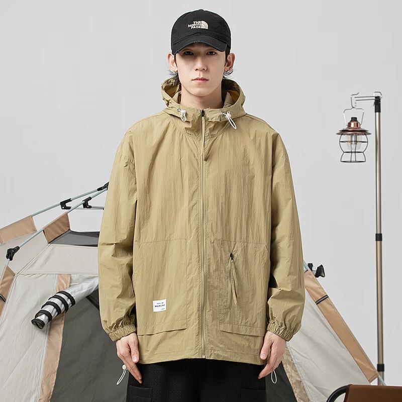 Unisex Ice Silk Lightweight Hooded Sun Protection Jacket
