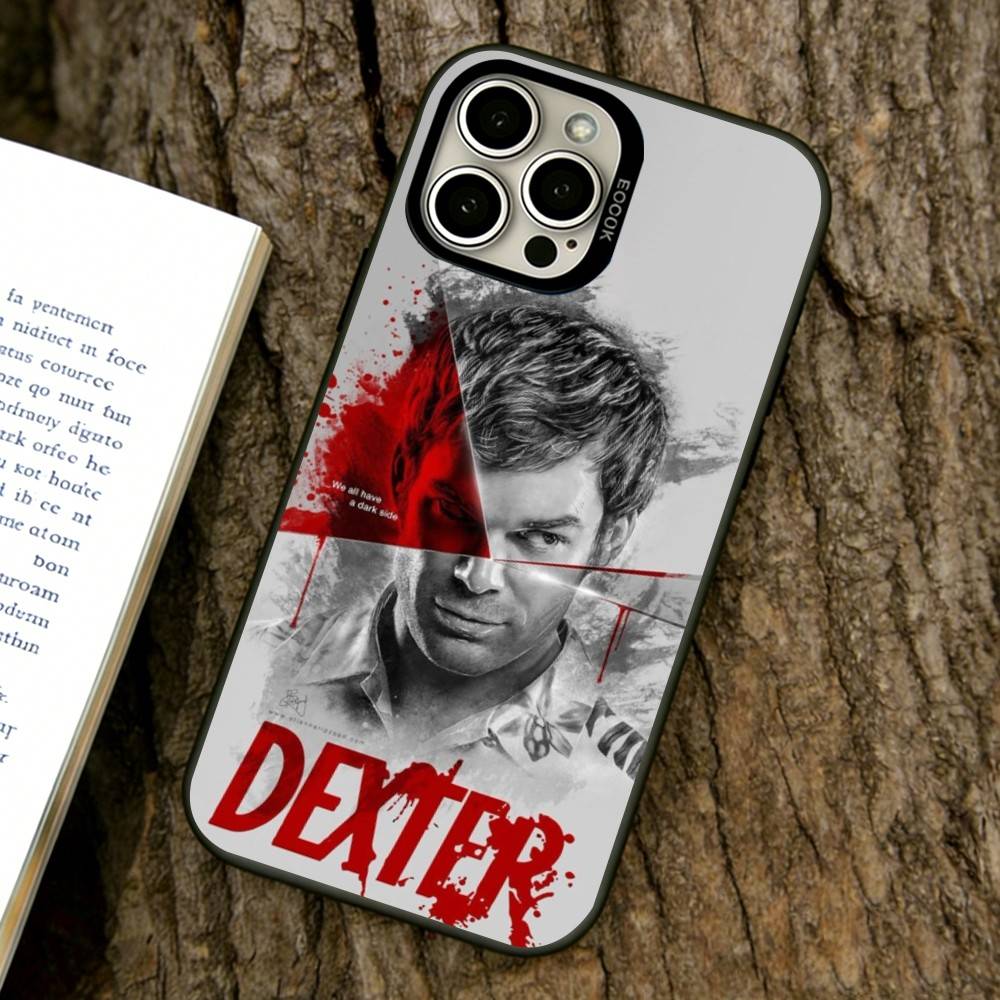 

Dexter Phone Case For iPhone 17,16,15,14,13,12,11 Plus,Pro Max,XS,Colorful Silver Black Cover iPhone13ProMax