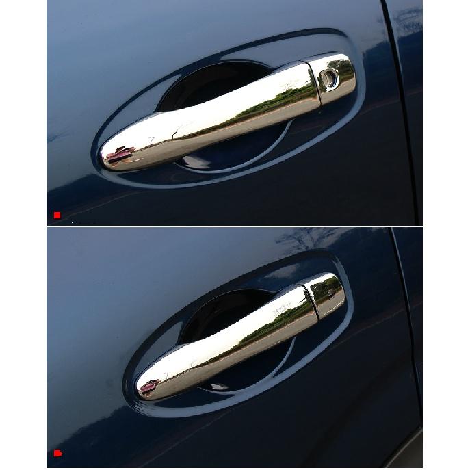 FUNDUOO For Renault Koleos 2017 2018   High Quality Chrome Door Handle Cover Pad Sticker Molding Styling Overlay