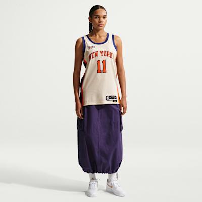 Men's Nike Jalen Brunson New York Knicks City Edition Men's Nike Nba Swingman Jersey