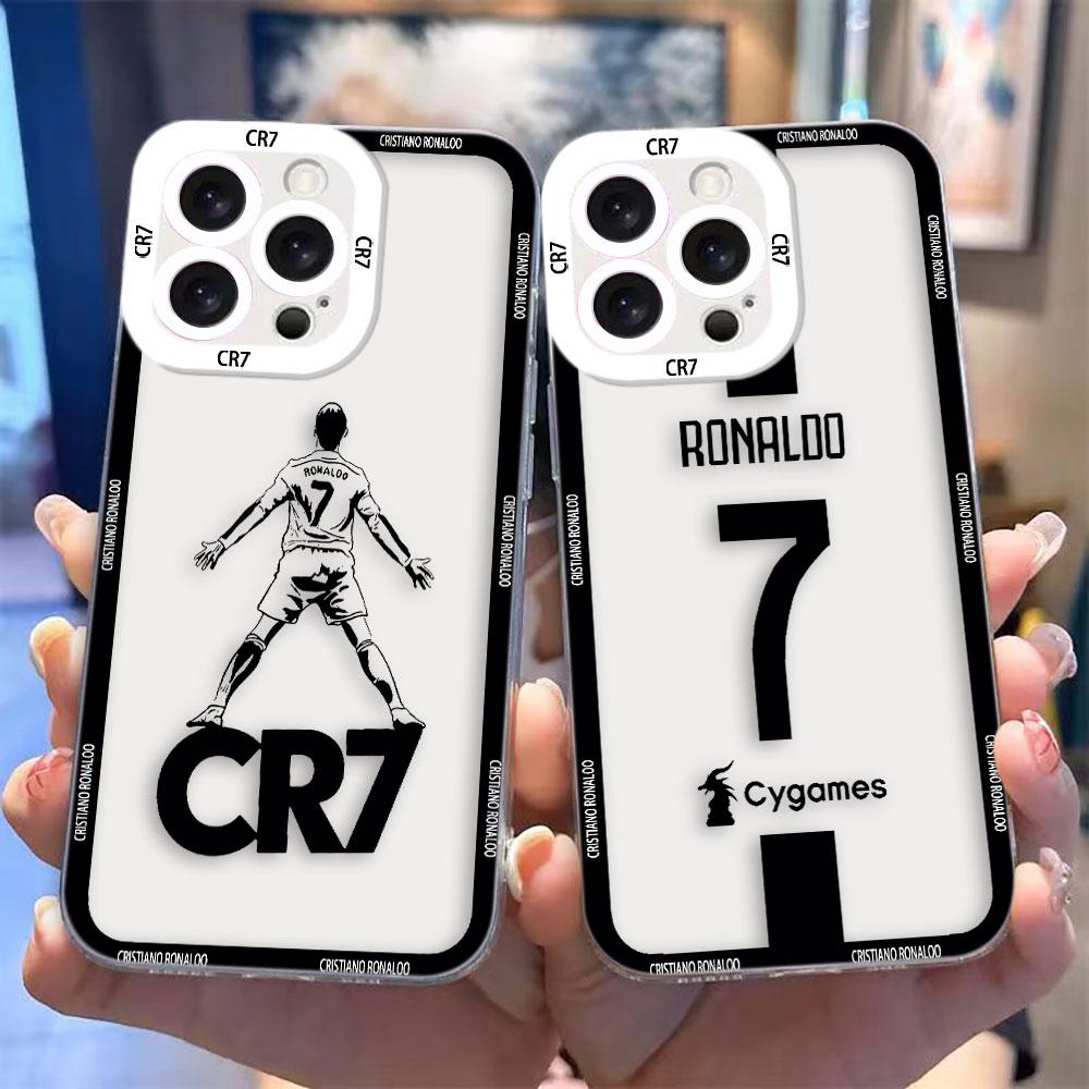 Football C-CR-7 N-Neymar 10 Clear Phone Case For Infinix TECNO POVA 2 4 3 5 SMART 6 7 8 NOTE 10 12 30 30I 40 50 CAMON 19 20 Case