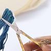 Vintage Scissors Stainless Steel Carved Handle Effort Saving Multifunction Craft Scissors for Embroidery Craft Art