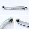 Durable S-type Faucet Extender Connector Quick Open Stainless Steel Basin Faucet Tube Outlet Pipe Replacement Fittings
