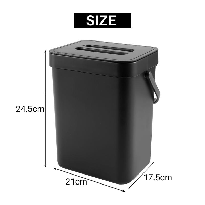Buy Kitchen Compost Bin for Countertop or Under Sink Composting, Ndoor