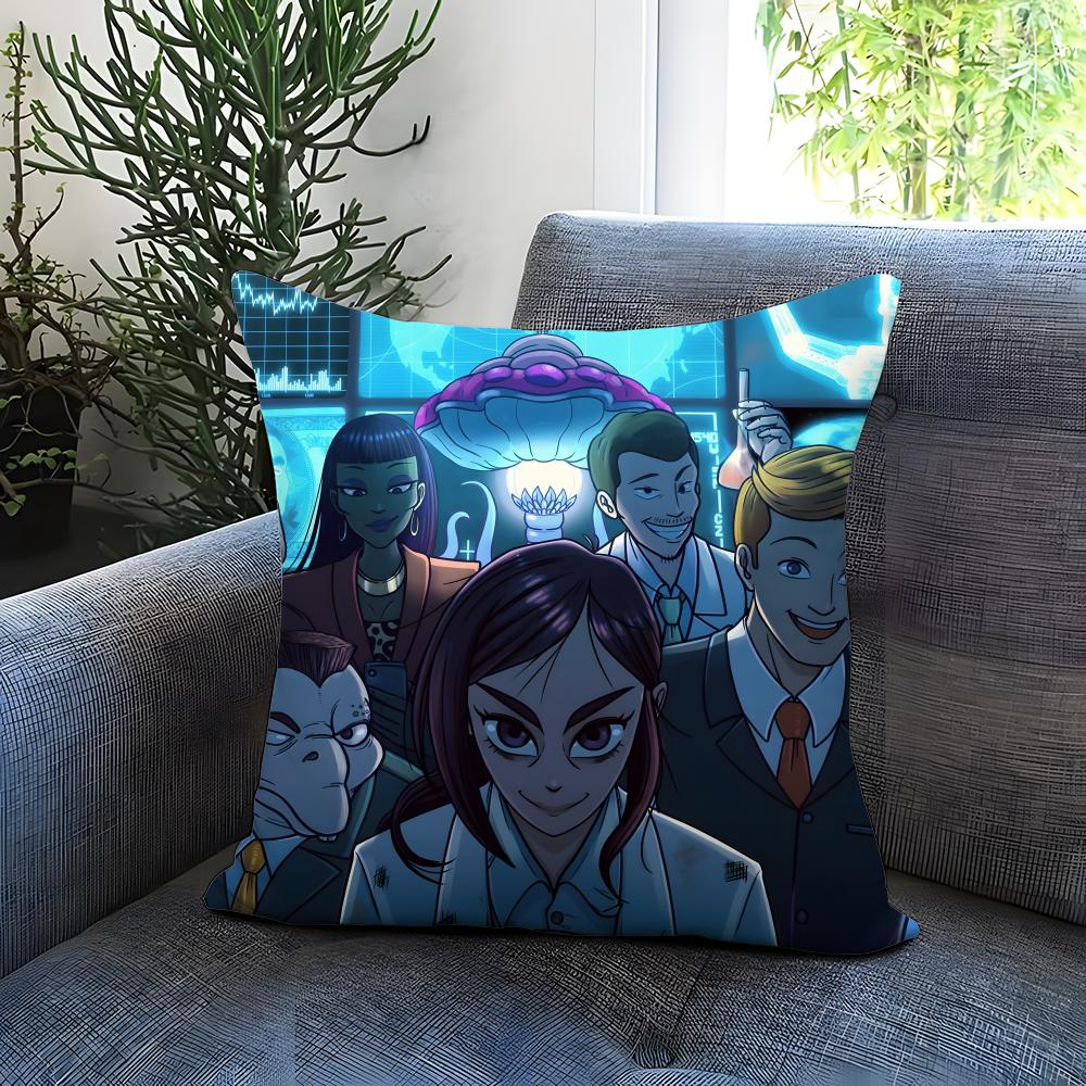 Stylish Iinside Jobew Cushion Cover Comfortable Reversible Pillow Cover Ideal for Car Sofa Bedroom Beyond