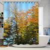 Cat Shower Curtain Decorative Print Multicolored, Modern Pattern Bath Liner for Home Decoration Waterproof Fabric Shampoo Bag (5