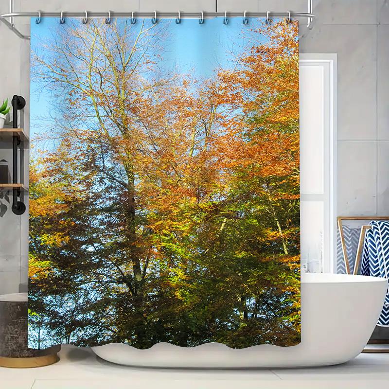 

Cat Shower Curtain Decorative Print Multicolored, Modern Pattern Bath Liner for Home Decoration Waterproof Fabric Shampoo Bag (5 90x180cm