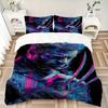 3pcs Wolverine claws Duvet Cover Set, 1 Duvet Cover + 2 Pillowcases (No Insert), High-Definition Print, Home & Dorm Set yy251208100