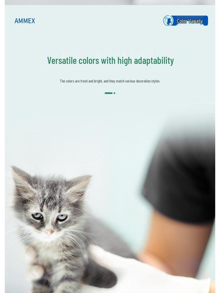 White Disposable Nitrile Gloves for Kitchen, Cleaning, and Salon Use