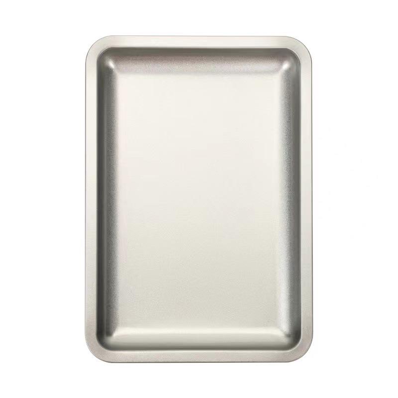 Stainless Steel Nail Art Storage Tray - Metal Jewelry Organizer with Multiple Styles