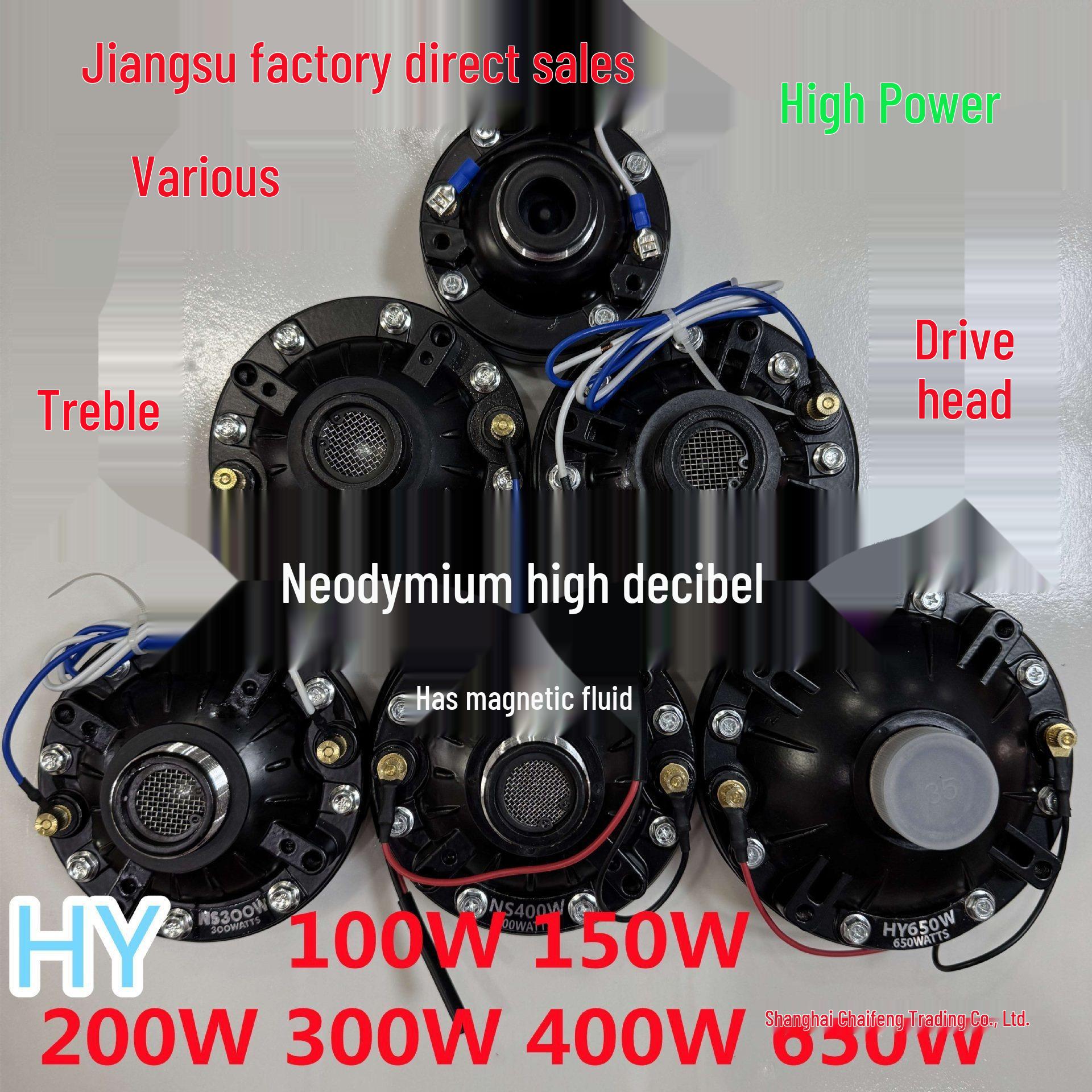 

High-Power Outdoor Loudspeaker Horn: 100W-650W Options