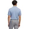 Adidas SS22 Solid Color Logo Print Short Sleeve Polo Shirt Men Tops Blue HF6218