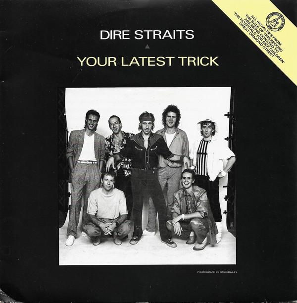 7inch Record DIRE STRAITS - Your Latest Trick DSTR13 Vertigo 1986 UK Rock Used