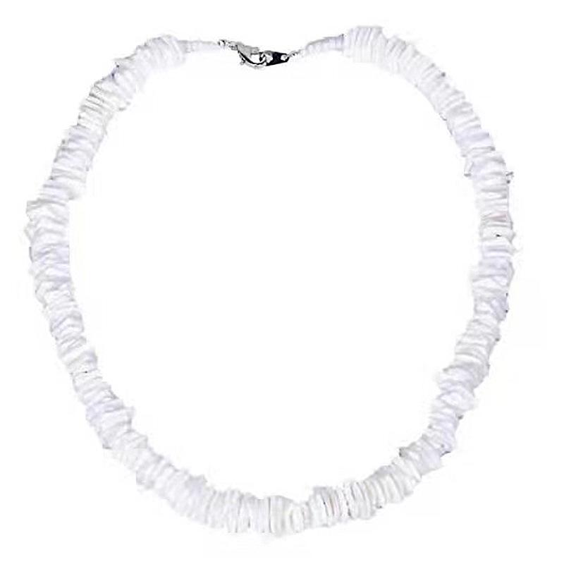 European & American Natural Crushed Shell Handmade Necklace - Irregular Design for a Unique Look