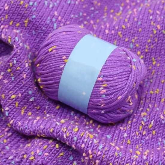 50g Punti Maglia Cucito Filo Sciarpa Maglione Cappello Uncinetto Artigianato Fai da Te Filato di Lana