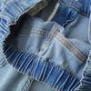 2026 Plus Size High Waist Banana Leg Slimming Jeans - Versatile Elastic Waist Elegant Long Pants for Spring/Summer
