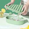 New Plastic Ice Tray 72 Grid Food-grade Ice Cube Mold Large-capacity Ice-making Container Ice Storage Box Refrigerator Artifact