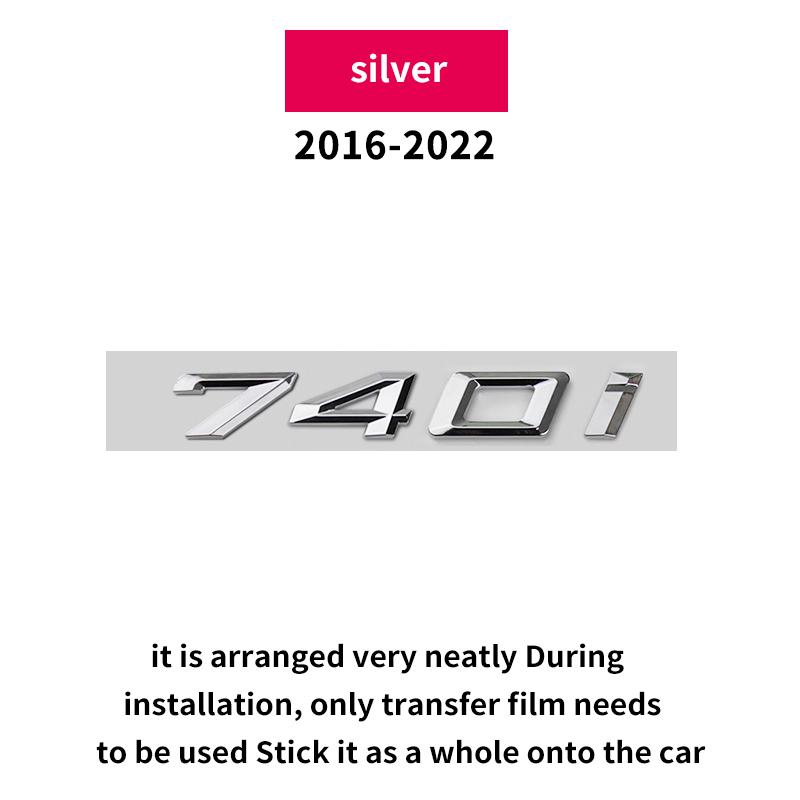 Applicable to BMW 7 Series G70 G12  F04 Car  730d 740i 750i 735Li 760Li 745e 760i Displacement Digital