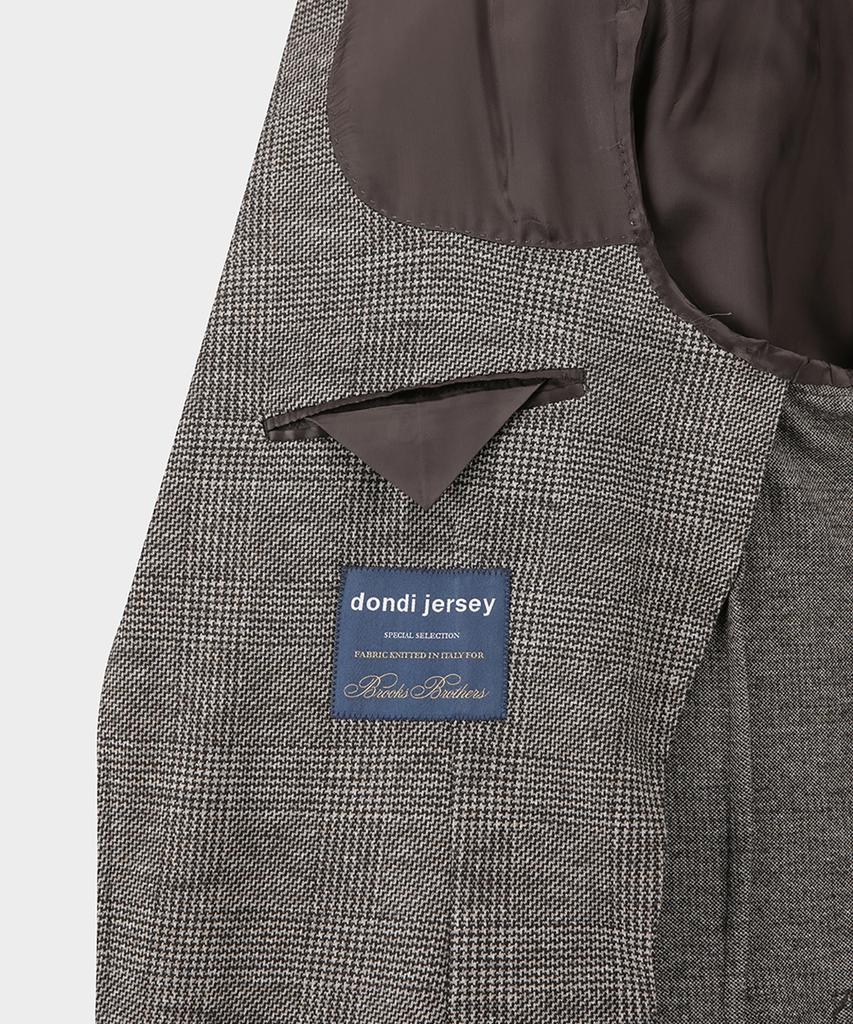 Brooks Brothers Classic Fit Knit 2-Button Jacket (Beige) (Bbjsmm4637Zef)