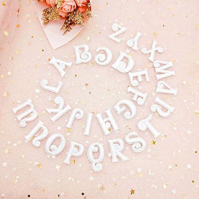 Alphabet 26 Letters Embroidery Modern Embroidery Stickers Simplicity Accessory Handmade DIY Applique Polyester 26 Letter Patch