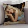Singer Sabrina Carpenter Soft Comfortable Pillow Case Cartoon For Sofa Living Cat Room Home Office Retro Decor Protective Cover