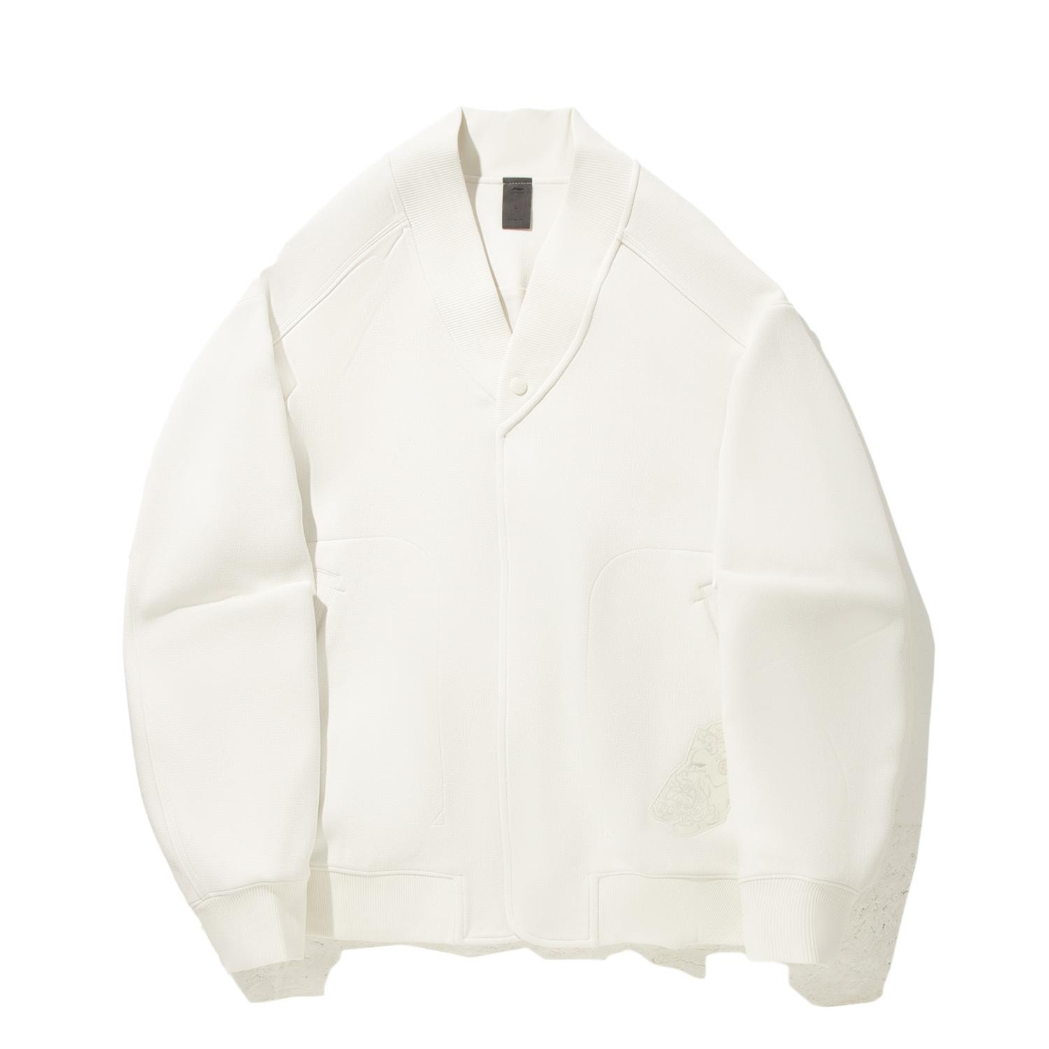 

Сотрудничество Li Ning X Джеки Чан Серия Кунг-фу Универсальный Повседневный Свободный Кардиган Толстовка Мужские толстовки AWDVG15-1 M