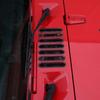 Carbon Fiber Engine Hood Air Inlet Vent Ring Cover Trim For Jeep Wrangler JK 07+