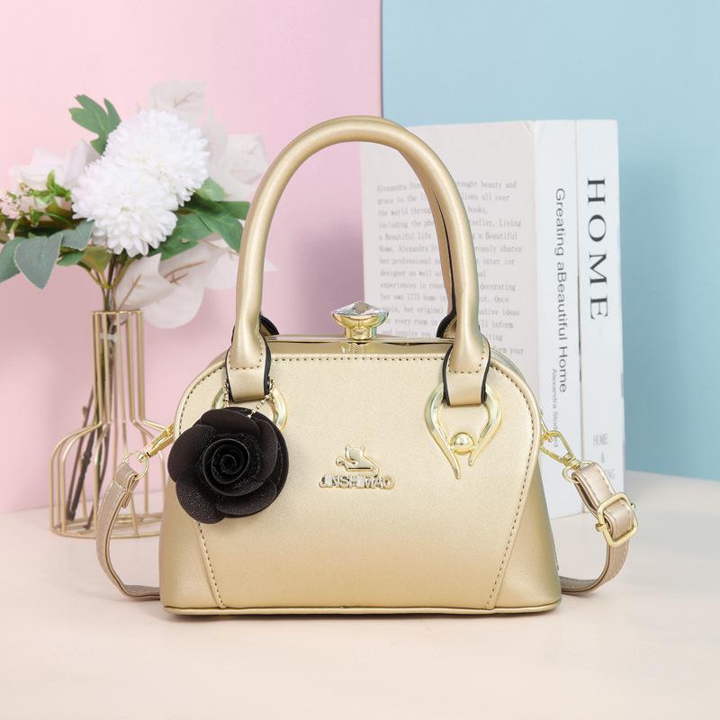 Taizhou women's bag pu plain handbag elegant fashion shoulder bag crossbody bag ladies dinner bag